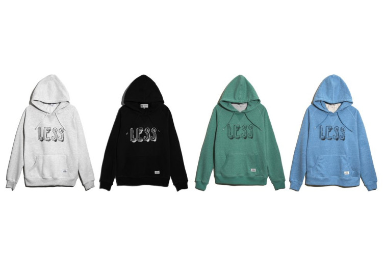 LESS - DRAWING PULLOVER HOODIE